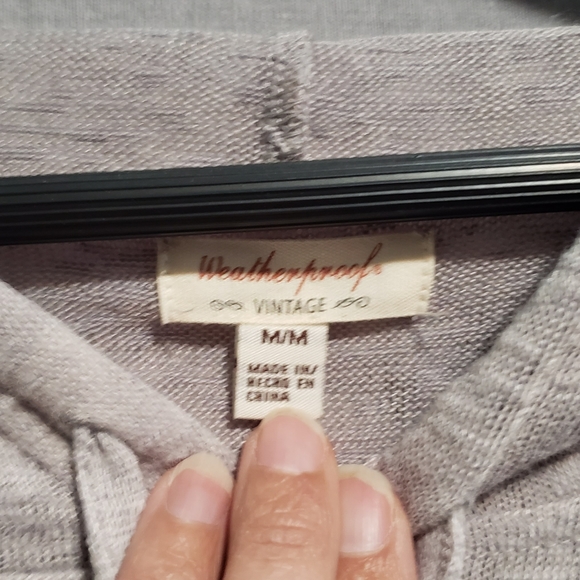 Weatherproof Vntg Slub Sweater, Silver Sconce - Picture 4 of 5